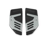 RORVECQ Plaque-pied Moto Marchepied Repose-pied Coussinet Pédale Repose-pieds Coussinets Pour Yamaha Pour T-MAX 560 T-MAX560 2019 2020 2021(GRIS,Arrière)