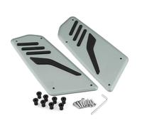 RORVECQ Plaque-pied Moto Marchepied Repose-pied Coussinet Pédale Repose-pieds Coussinets Pour Yamaha Pour T-MAX 560 T-MAX560 2019 2020 2021(GRIS,Devant)