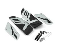 RORVECQ Plaque-pied Moto Marchepied Repose-pied Coussinet Pédale Repose-pieds Coussinets Pour Yamaha Pour T-MAX 560 T-MAX560 2019 2020 2021(GRIS,Avant Arrière)