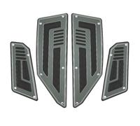 RORVECQ Plaquettes Plates-Formes Motocyclette Pour Y&amaha TMAX530 Pour T-MAX 530 XP530 TMAX560 Pour T MAX 560 530 Couvre-planche De Marche Repose-pied(Titane)