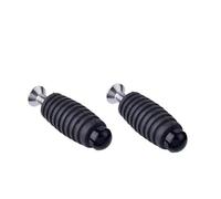 RORVECQ Pointe Levier Frein Pointe Pieds Pattes Fixation Pattes 6mm Pour Suzuki GSX S750 Sv650 Gsx1300r Gsr 600 Pour Bandit 600 650 1200 1250(NOIR)