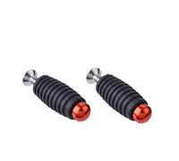 RORVECQ Pointe Levier Frein Pointe Pieds Pattes Fixation Pattes 6mm Pour Suzuki GSX S750 Sv650 Gsx1300r Gsr 600 Pour Bandit 600 650 1200 1250(Orange)