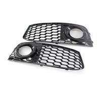 RORVECQ Pour A4 B8 2008-2012 1 Paire Couvercles Hexagonal En Nid D'abeille Calandre Phare Antibrouillard Avant 8KD807682 8KD807681