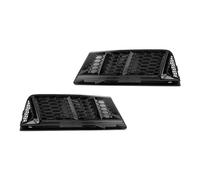 RORVECQ Pour A4 B9 2016 2017 2018 Accessoires De Voiture Grille De Phare Antibrouillard Avant Chromée Grille De Pare-chocs Inférieure