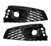 RORVECQ Pour A4 B9 S-LINE S4 2019 8WD807681J 8WD807682J Accessoires Automobiles Grille Protection Pare-chocs Avant En Nid D'abeille Antibrouillard