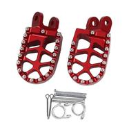 RORVECQ Pour Africa Pour Twin XRV 650 XRV 750 XRV650 XRV750 Accessoires moto Repose-pieds Pédales pour moto(ROUGE)