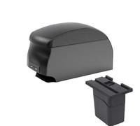 RORVECQ Pour C&hevrolet Pour Cruze Boîte D'accoudoir Boîte De Rangement Accoudoir Pièces De Rechange Détails Intérieurs Accessoires Voiture(B2 Black Corium)