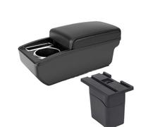 RORVECQ Pour C&hevrolet Pour Cruze Boîte D'accoudoir Bras 2009 2010 2011 2013 2014 2015 Boîte De Rangement Console Centrale Intérieur(Ligne noire A2 Pas d'USB)