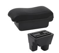 RORVECQ Pour C&hevrolet Pour Onix 2020-2024 Boîte D'accoudoir De Voiture Boîte De Rangement Surface Intérieur Accessoires Auto De Retrofit(Ligne noire A2 Pas d'USB)