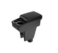 RORVECQ Pour C&hevrolet Pour Spark 3 Pour Spark III Pour Aveo T200 Boîte De Rangement Console Décoration Accessoires Auto Pièce Intérieure(A3 Black white NO USB)
