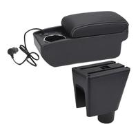 RORVECQ Pour C&hevrolet Pour Spark Boîte D'accoudoir Pour C&hevrolet Pour Spark 3 III Pour Aveo T200 Boîte De Rangement Auto Porte-gobelet(A3 Charge rapide)