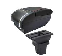 RORVECQ Pour C&hevrolet Pour Trax Boîte D'accoudoir Accoudoir Voiture 2013 2014 2015 2016 2017 2018 2019 2020 Boîte De Rangement Bras Accessoires(E red line 9USB)