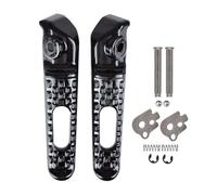 RORVECQ Pour CBR600RR 2003-2023 CBR1000RR 2004-2023 CB1000R CBR 600RR CBR 1000RR Repose-pieds Avant Arrière Moto(NOIR,Arrière)