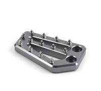 RORVECQ Pour CFMOTO 800MT MT800 MT 800 MT Repos-pied arrière de moto Prolongateur de pédale de frein Agrandisseur Extension Plaque de repose-pied Accessoires(Gray)