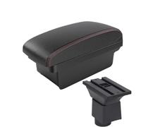 RORVECQ Pour Chery A1 A3 2007-2011 Boîte De Repose-bras Voiture Rangement Central Avec USB Détails Modification Intérieure Voiture(A1 Noir rouge SANS USB)
