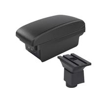 RORVECQ Pour Chery A1 A3 2007-2011 Boîte De Repose-bras Voiture Rangement Central Avec USB Détails Modification Intérieure Voiture(B2 ligne noire 3USB)