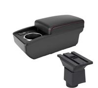 RORVECQ Pour Chery A1 A3 2007-2011 Boîtier D'accoudoir Auto Boîte De Rangement Centrale Avec USB Détails Modification Intérieur Voiture(B1 Red line 6 usb)