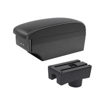 RORVECQ Pour Chery A13 Pour Very Celer Pour Fulwin 2 Boîte D'accoudoir 2008-2012 Console Centrale Boîte De Rangement Avec Interface USB(A3 Noir blanc 7USB)