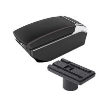 RORVECQ Pour Chery Pour Cielo A3 M11 Boîte D'accoudoir Console Centrale Avec Interface USB Accoudoirs Accessoire Auto Intérieur(Black red 7 USB)