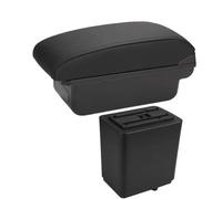 RORVECQ Pour Citroën Pour Berlingo Accoudoir Boîte De Rangement Accessoires Auto Détails Intérieurs(C2 Ligne noire PAS d'USB)