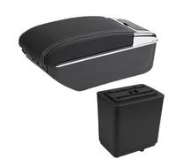 RORVECQ Pour Citroën Pour Berlingo Accoudoir Boîte De Rangement Pour Accoudoir Automobile Accessoires Auto Détails Intérieurs(C3 ligne blanche 7USB)