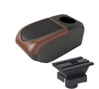 RORVECQ Pour Citroen Pour Sega Boîte D'accoudoir De Voiture Modification Intérieure Grand Espace De Rangement Avec USB(B3 Brown frame 6USB)