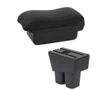 RORVECQ Pour City Boîte À Accoudoir 2008 2009 2010 2011 2012 2013 Boîtier De Rangement Central Avec USB Accessoires Auto(Une ligne noire Pas d'USB)