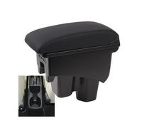RORVECQ Pour City Boîte D'accoudoir Surélevée Double Couche Boîte De Rangement Retrofit Accessoires Auto Avec USB(Cuir véritable B2)