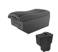 RORVECQ Pour Daihatsu Pour Sirion Accoudoir Intérieur Console Centrale Boîte De Rangement Accessoires Pièces(A3 Noir blanc 7USB)