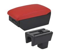 RORVECQ Pour Daihatsu Pour Terios Boîtier D'accoudoir Auto Console Centrale Pièces Intérieur Accessoires Avec USB(C4 red 7USB)