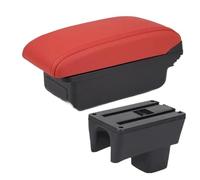 RORVECQ Pour Daihatsu Pour Terios Boîtier D'accoudoir Auto Console Centrale Pièces Intérieur Accessoires Avec USB(A4 rouge sans USB)