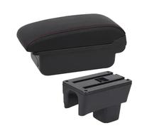 RORVECQ Pour Daihatsu Pour Terios Boîtier D'accoudoir Auto Console Centrale Pièces Intérieur Accessoires Avec USB(Ligne rouge A1 Pas d'USB)