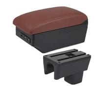 RORVECQ Pour Daihatsu Pour Terios Boîtier D'accoudoir Auto Console Centrale Pièces Intérieur Accessoires Avec USB(C6 brown 7USB)