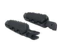 RORVECQ Pour DUCATI Pour HYPERMOTARD 821 Pour Multistrada MTS 950 1260 1200 Repose-pieds Avant Moto Péage Pieds Pédales(NOIR,ENSEMBLE)