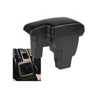 RORVECQ Pour F&ord Pour FOCUS 3 Boîte D'accoudoir Pour F&ord Pour Focus III MK3 Accoudoir Voiture Accessoires Auto Boîte De Rangement Pièces Rétrofit(Cuir véritable B2)