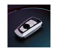 RORVECQ pour F20 F30 X4 I3 M3 M4 F31 F34 F10 F11 X3 F25 1 3 5 Series Étui Coque De Protection Stylisme pour Clé Voiture Accessoires(Argenté)