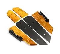 RORVECQ Pour Forza300 Pour Forza125 Pour Forza250 Pour Forza 125 250 300 MF13 Pédale moto Repose-pied Plaque de pied(Or)