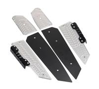 RORVECQ Pour Forza300 Pour Forza125 Pour Forza250 Pour Forza 125 250 300 MF13 Pédale moto Repose-pied Plaque de pied(Argent)