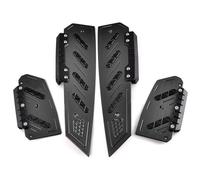 RORVECQ Pour Forza350 Pour FORZA 350 Pour NSS 350 2018-2024 Accessoires Moto Repose-pieds Plancher Pied Marcheche Pédale Plaque Pédale Cale-pieds(NOIR)