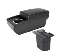 RORVECQ Pour Holden Pour Cruze Boîte D'accoudoir Bras 2009 2010 2011 2013 2014 2015 Boîte De Rangement Console Centrale Intérieur(B2 ligne noire 3USB)
