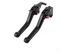 RORVECQ Pour HUSQVARNA FS450 2017 2018 2019 2020 2021 Accessoires Moto Poignées Courtes De Leviers Frein Et D'embrayage(Noir rouge)