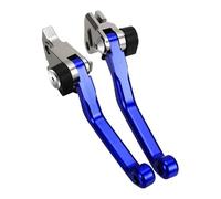 RORVECQ Pour Husqvarna TC250 2014-2021 2022 2023 Leviers De Frein Et D'embrayage Pliables En Alliage D'aluminium Pour Motocross(Bleu)