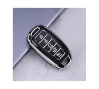 RORVECQ pour Hyundai pour KONA pour Encino pour Solaris pour Azera pour Grandeur pour Accent pour Santa Fe pour Palisade Coque Clé Voiture(Noir,5button)