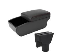 RORVECQ Pour Kia Pour Picanto Boîtier D'accoudoir Pour Kia Pour Picanto Pour 3X-Line Boîte De Rangement D'accoudoir Auto(B1 Red Storage box)