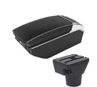 RORVECQ Pour KIA Pour Rio 2 2006 2007 2008 2009 2010 2011 Boîtier D'accoudoir Auto Accessoires Intérieur Boîte De Rangement Rénovation(Black white 7 USB)