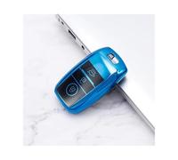 RORVECQ pour Kia pour Rio pour Ceed pour Cerato pour Forte pour Sportage pour Picanto pour Optima pour Stinger Coque Protection Clé Voiture(Bleu)