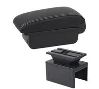 RORVECQ Pour Kia Pour Venga Boîte D'accoudoir Pour Kia Pour Venga Boîte De Rangement Centrale Auto Pièces De Rétrofit(Ligne blanche A3 Pas d'USB)
