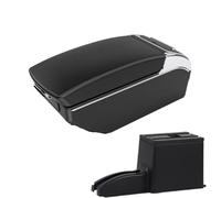 RORVECQ Pour Lada Pour Granta Boîtier D'accoudoir Pour Lada Pour Kalina Accoudoir Auto Boîte De Rangement Intérieur Accessoires Retrofit(A2 Black line7 USB)