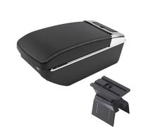 RORVECQ Pour Lada Pour Vesta Boîte D'accoudoir Pour Vesta SW SW Pour CROSS SPORT Boîte D'accoudoir Auto Console Centrale(A2 Black line7 USB)