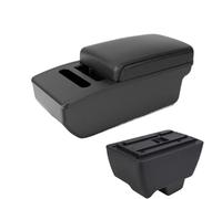 RORVECQ Pour Mahindra Pour Bolero Boîte D'accoudoir Universelle Boîte De Rangement D'accoudoir Central Voiture Boîte À Mouchoirs(A2 Black Tissue Box)